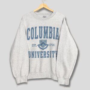 Vintage Columbia University Est 1754 Sweatshirt, New York City Men Women Shirt